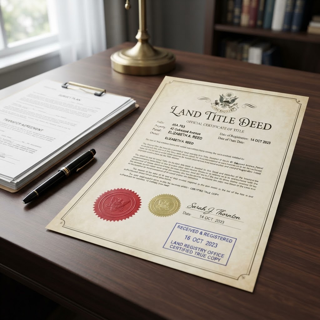 Verified Title Deed Documentation